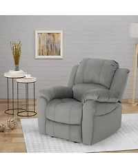 Streamdale Sophisticated Manual Recliner Modern Elegance and Effortless Comfort