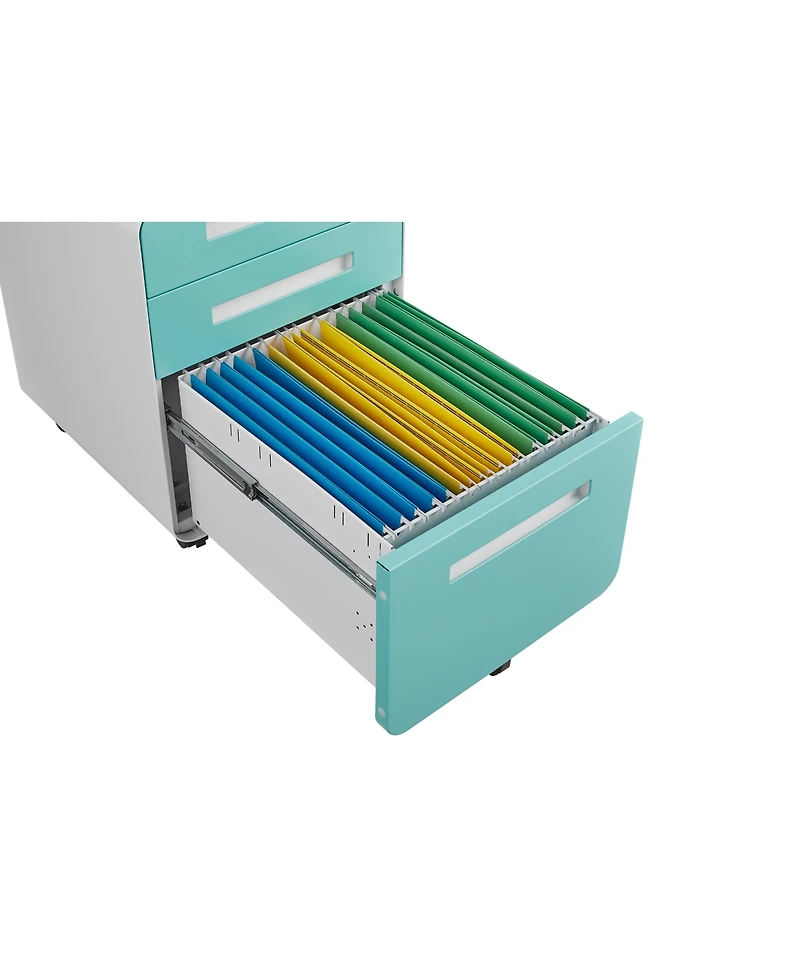 Streamdale Versatile 3-Drawer Mobile File Cabinet