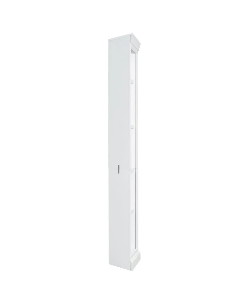 Streamdale 5-Tier Modern Led Corner Shelf (83.4")