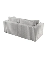 Streamdale 75.6" Light Gray Modular Sofa - Comfortable, Modern Design