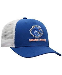 Top of the World Men's Royal/White Boise State Broncos Victory Baseline Adjustable Trucker Hat