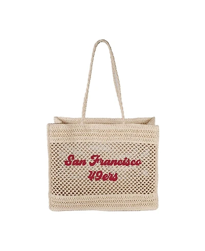 Logo Brands San Francisco 49ers Coastal Tote Bag