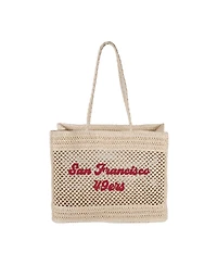 Logo Brands San Francisco 49ers Coastal Tote Bag