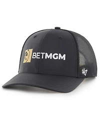 '47 Brand Men's Black Kyle Busch Sure Shot Trucker Adjustable Hat