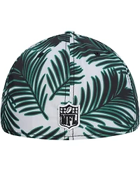 New Era Men's Gray York Jets Palms 39THIRTY Flex Hat
