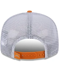 New Era Men's Orange Los Angeles Chargers Citrus 9FIFTY Trucker Snapback Hat