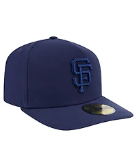 New Era Men's Navy San Francisco Giants Color Pack A-Frame 59FIFTY Fitted Hat