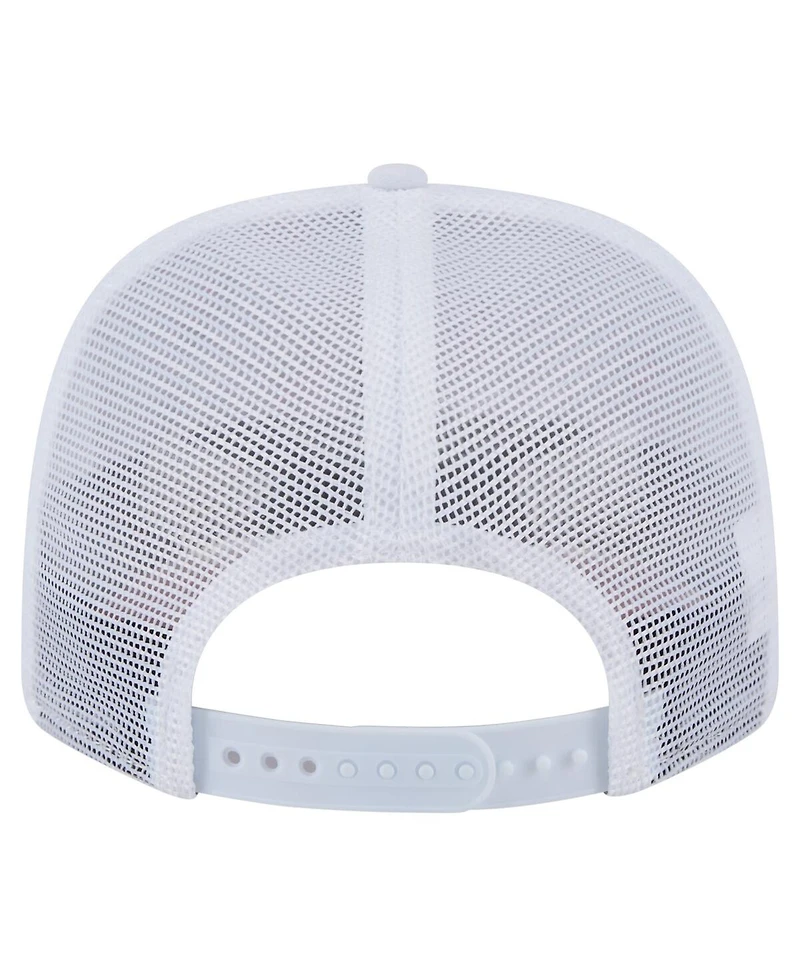 New Era Men's White Baltimore Orioles Flamingo Mesh Back 9SEVENTY Stretch-Snap Hat