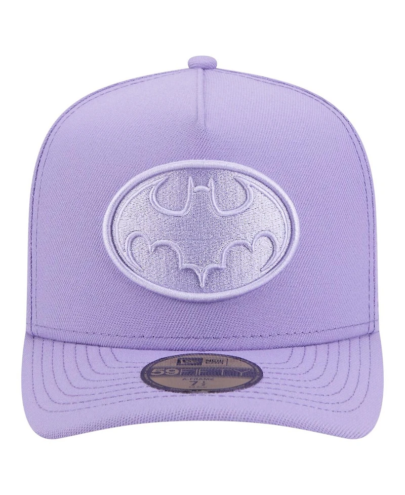 New Era Men's Purple Batman A-Frame 59FIFTY Fitted Hat