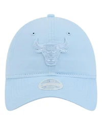 New Era Women's Light Blue Chicago Bulls Colorpack 9TWENTY Adjustable Hat