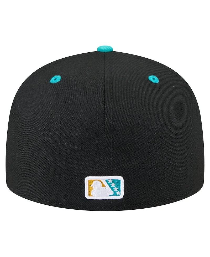 New Era Men's Black Buffalo Bisons Copa de la Diversion 59FIFTY Fitted Hat