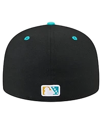 New Era Men's Black Buffalo Bisons Copa de la Diversion 59FIFTY Fitted Hat