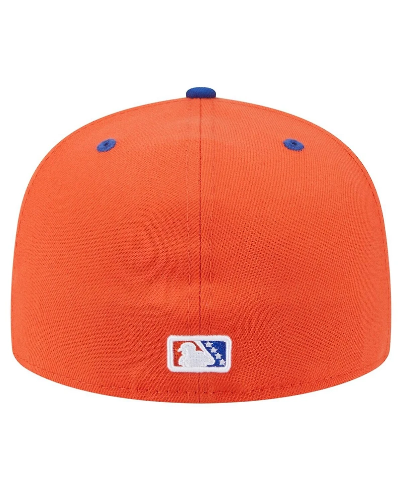 New Era Men's Orange Syracuse Mets Authentic Collection 59FIFTY Fitted Hat