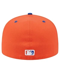 New Era Men's Orange Syracuse Mets Authentic Collection 59FIFTY Fitted Hat