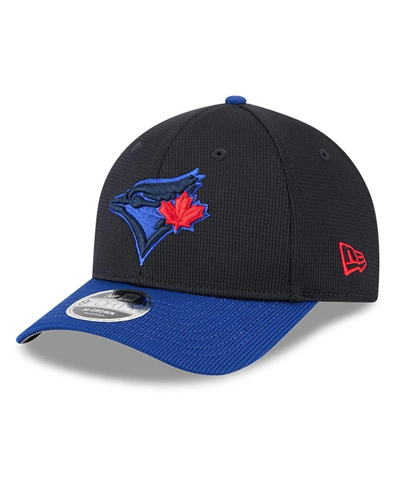 New Era Men's Navy/Royal Toronto Blue Jays City Connect Batting Practice 9FORTY M-Crown Adjustable Hat