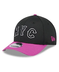 New Era Men's Charcoal/Purple New York Mets City Connect Batting Practice 9FORTY M-Crown Adjustable Hat