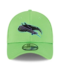 New Era Men's Neon Green Tampa Bay Rays City Connect Batting Practice 39THIRTY Flex Hat