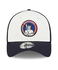 New Era Men's Navy/White Cleveland Guardians City Connect Batting Practice 39THIRTY Flex Hat