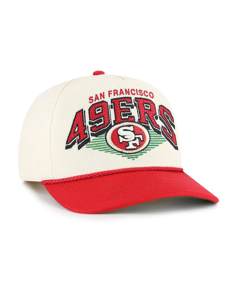 '47 Brand Men's Cream San Francisco 49ers Pomona Rope Adjustable Hitch Hat