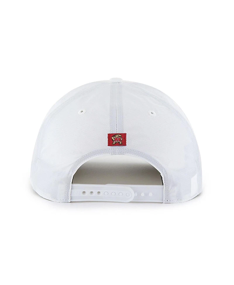 '47 Brand Men's White Maryland Terrapins Condor Hitch Brrr Adjustable Hat
