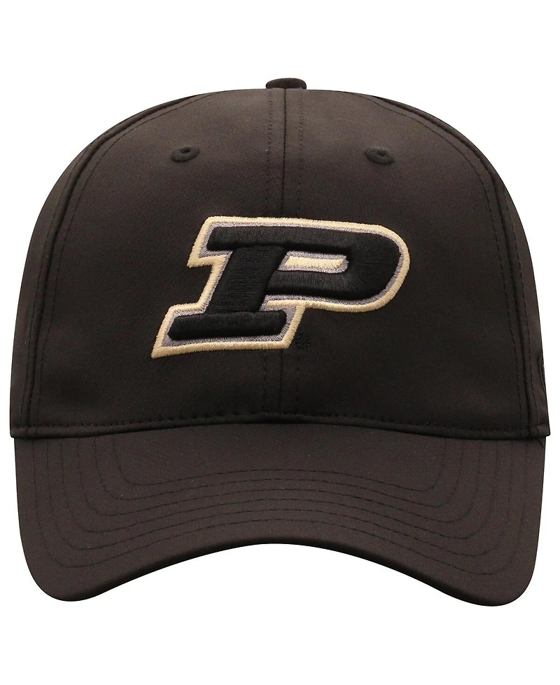 Top of the World Men's Black Purdue Boilermakers Victory Trainer Adjustable Hat