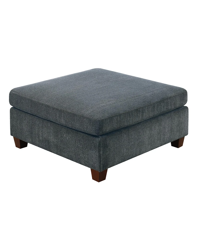 Streamdale Grey Chenille Modular Sectional 6 Piece Set