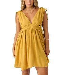 O'Neill Juniors' Madeleine Drawstring Mini Dress