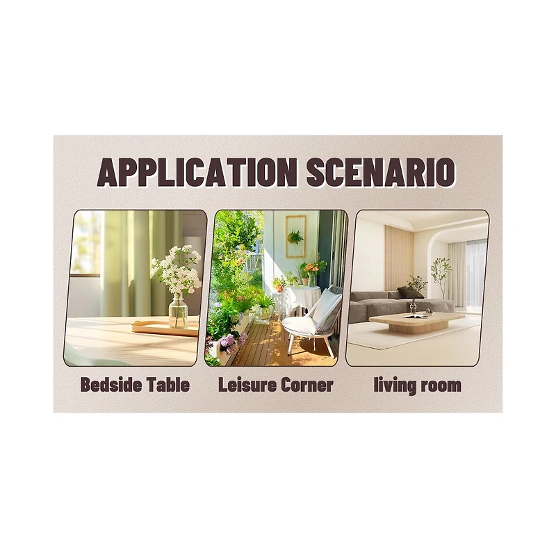 Streamdale Furniture Walnut Wood Grain Coffee Table - Modern Design, Ideal Living Room Accent