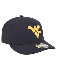 New Era Men's Navy West Virginia Mountaineers Low Profile 9FIFTY Snapback Hat