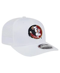 New Era Men's White Florida State Seminoles Perform Vault 9SEVENTY Stretch-Snap Hat