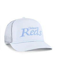 '47 Brand Men's Light Blue Cincinnati Reds Foundation Script Hitch Adjustable Trucker Hat