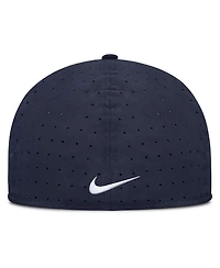 Nike Men's White/Navy Arizona Wildcats On-Field Dugout True Performance Fitted Hat