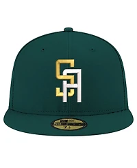 New Era Men's Dark Green South Africa Baseball 2026 World Baseball Classic 59FIFTY Fitted Hat
