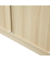 Streamdale Freestanding Storage Cabinet with Adjustable Shelf and Removable Drawers