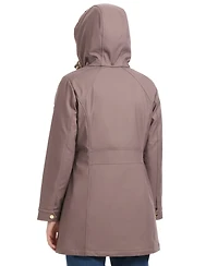 Jones New York Women's Hooded Softshell Coat