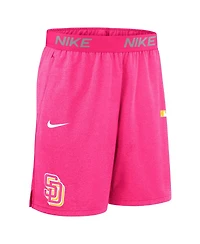 Nike Men's Pink San Diego Padres Authentic Collection City Connect Performance Knit Shorts