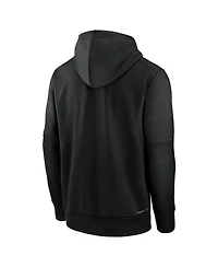 Nike Men's Black Tampa Bay Rays Authentic Collection City Connect Therma Pullover Hoodie