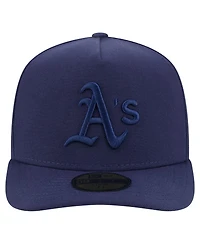 New Era Men's Navy Athletics Color Pack A-Frame 59FIFTY Fitted Hat