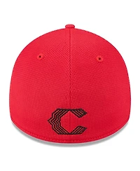 New Era Men's Red Cincinnati Reds City Connect Batting Practice 39THIRTY Flex Hat