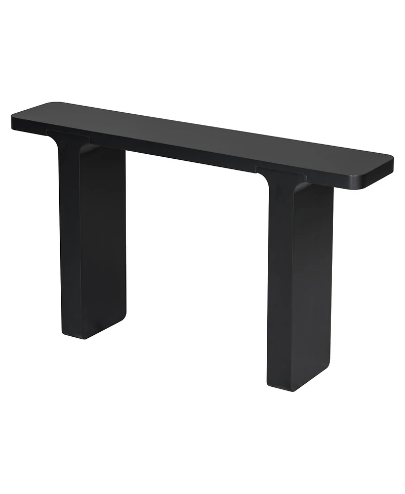 Streamdale Elegant Acacia Veneer Entryway Table,Suitable For Entryway, Hallway, Living Room, Foyer, Corridor