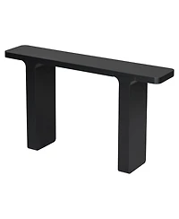 Streamdale Elegant Acacia Veneer Entryway Table,Suitable For Entryway, Hallway, Living Room, Foyer, Corridor