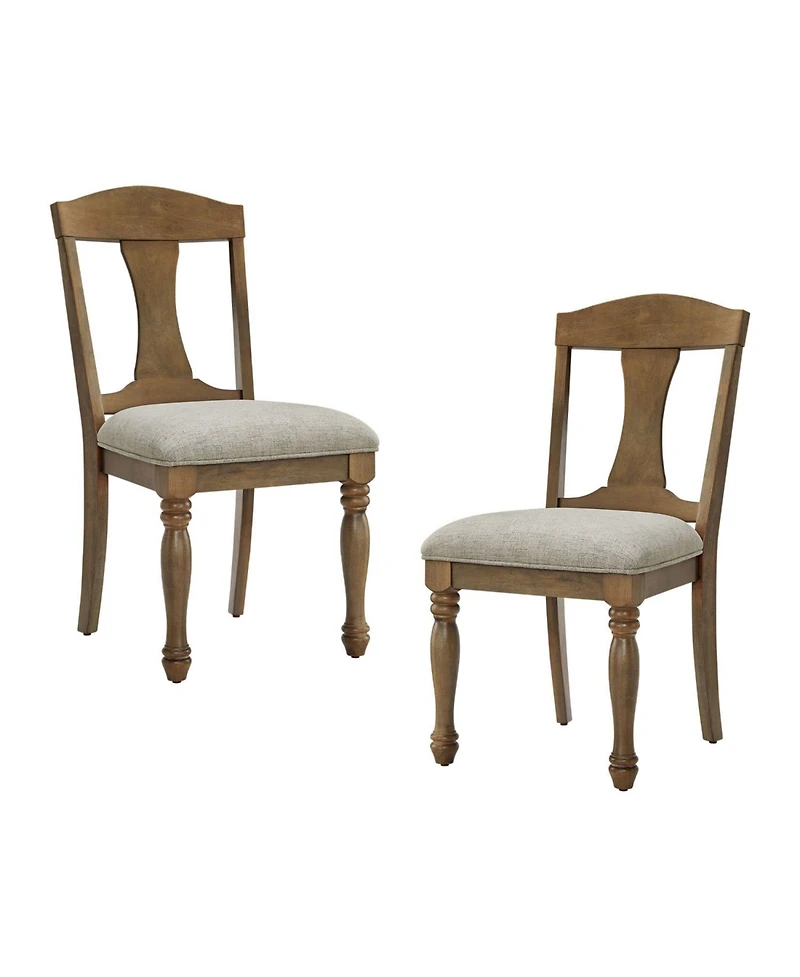 Streamdale Mid-Century Modern Upholstered Dining Chairs (Set of 2) for Kitchen, Living Room