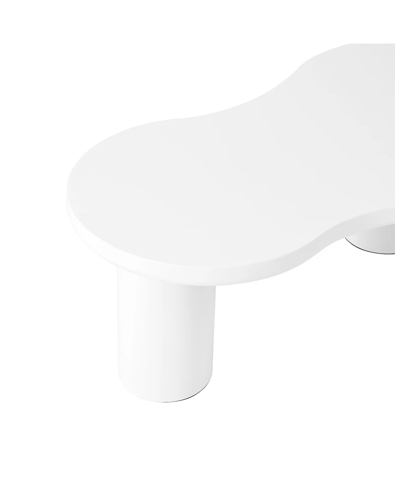 Streamdale Nested Cloud Coffee Tables (White)