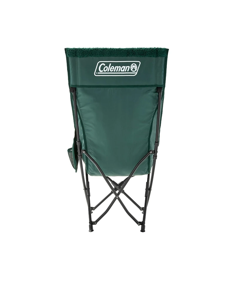Coleman High-Back Sherpa Chair