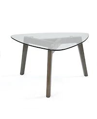 Streamdale Stylish and Sturdy Wood Coffee Table with Ample Storage and Open Shelf