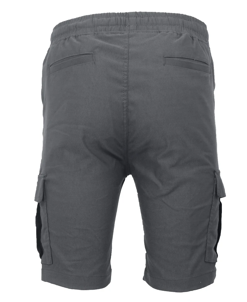 Galaxy By Harvic Men's Super Flex Stretch Cargo Shorts