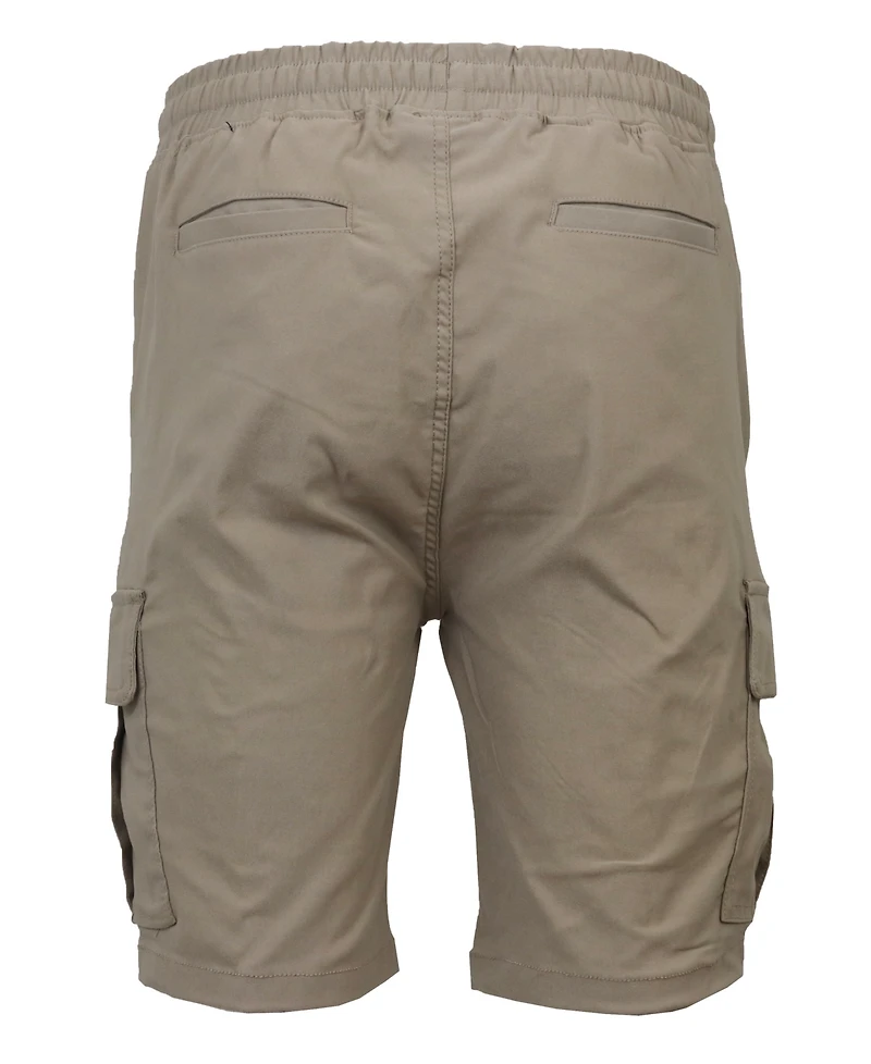 Galaxy By Harvic Men's Super Flex Stretch Cargo Shorts