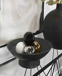 Rosemary Lane 4" Ceramic Orbs Vase Filler, Set of 4