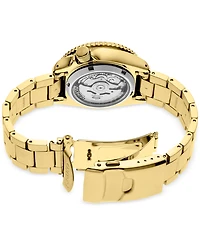Seiko Men's Automatic 5 Sports Gold-Tone Stainless Steel Bracelet Watch 43mm