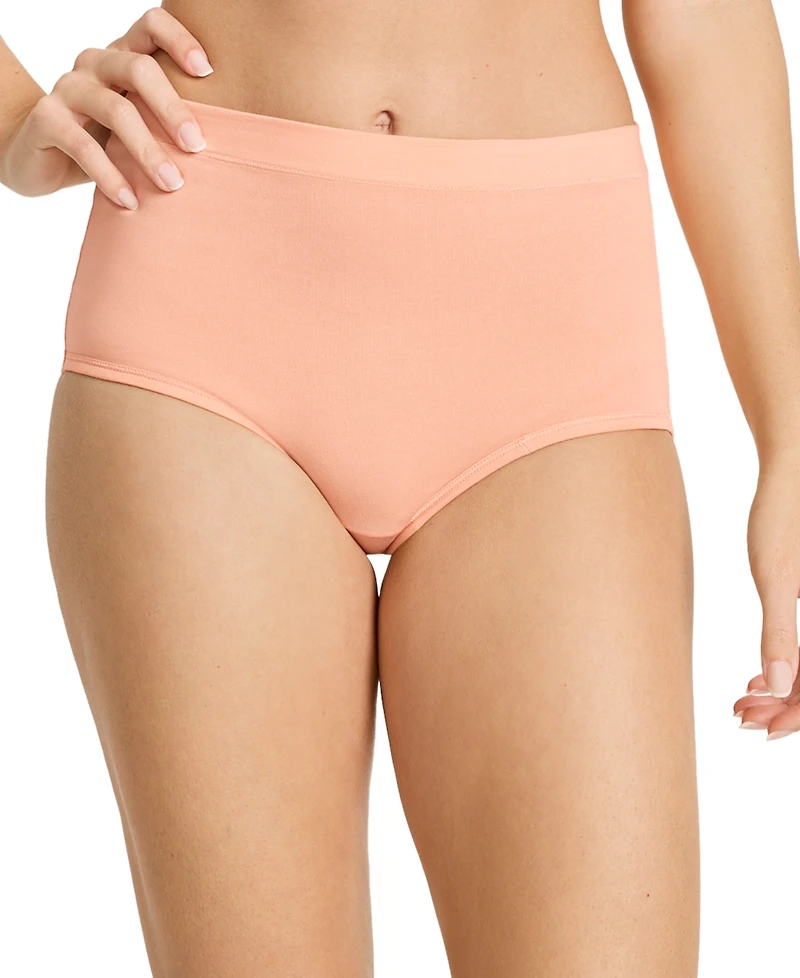 Jockey Cotton Stretch Brief 1556, available extended sizes